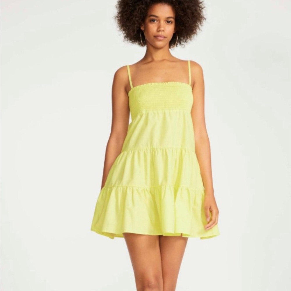 Bb dakota by Steve Madden yellow mini dress!